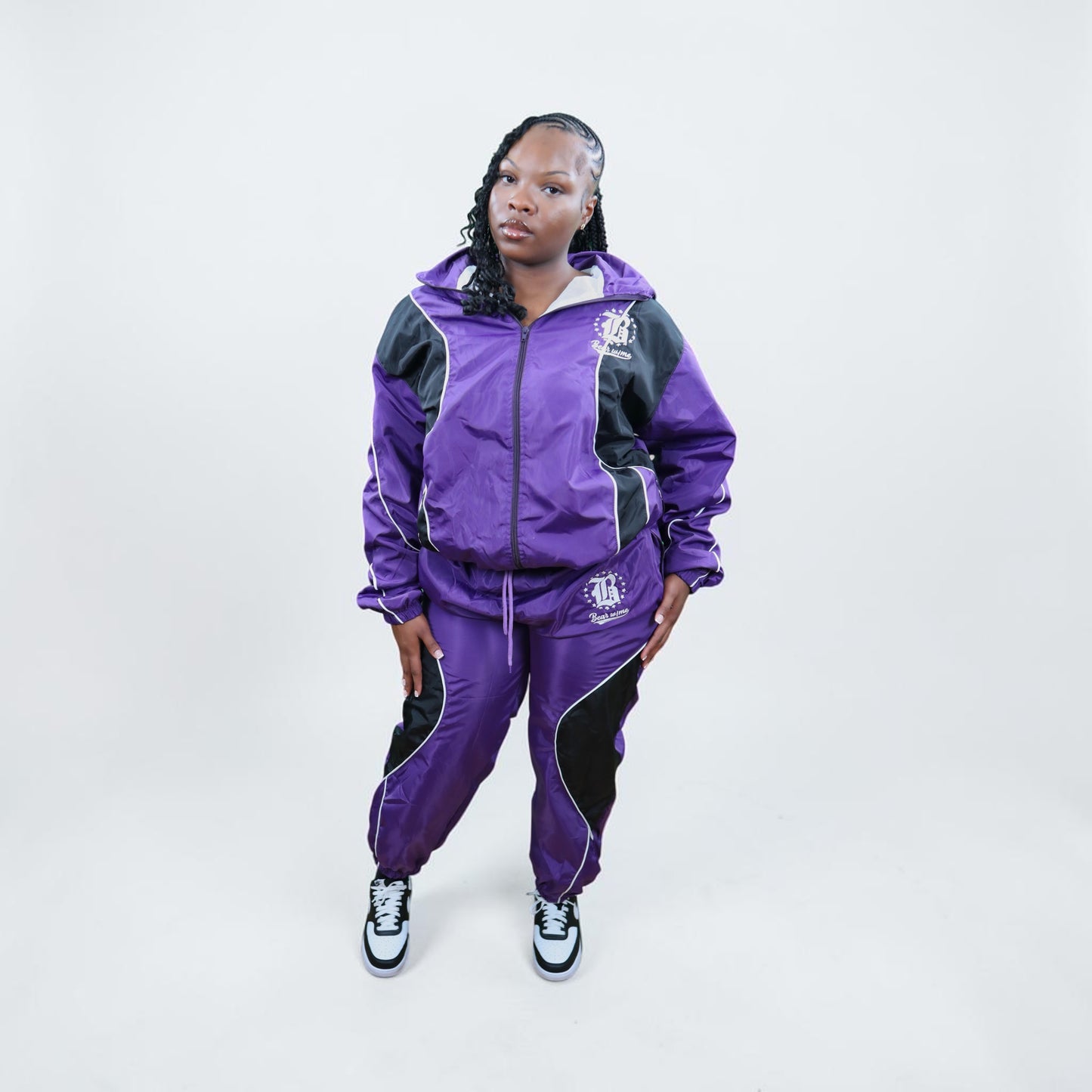 Purple Windbreaker