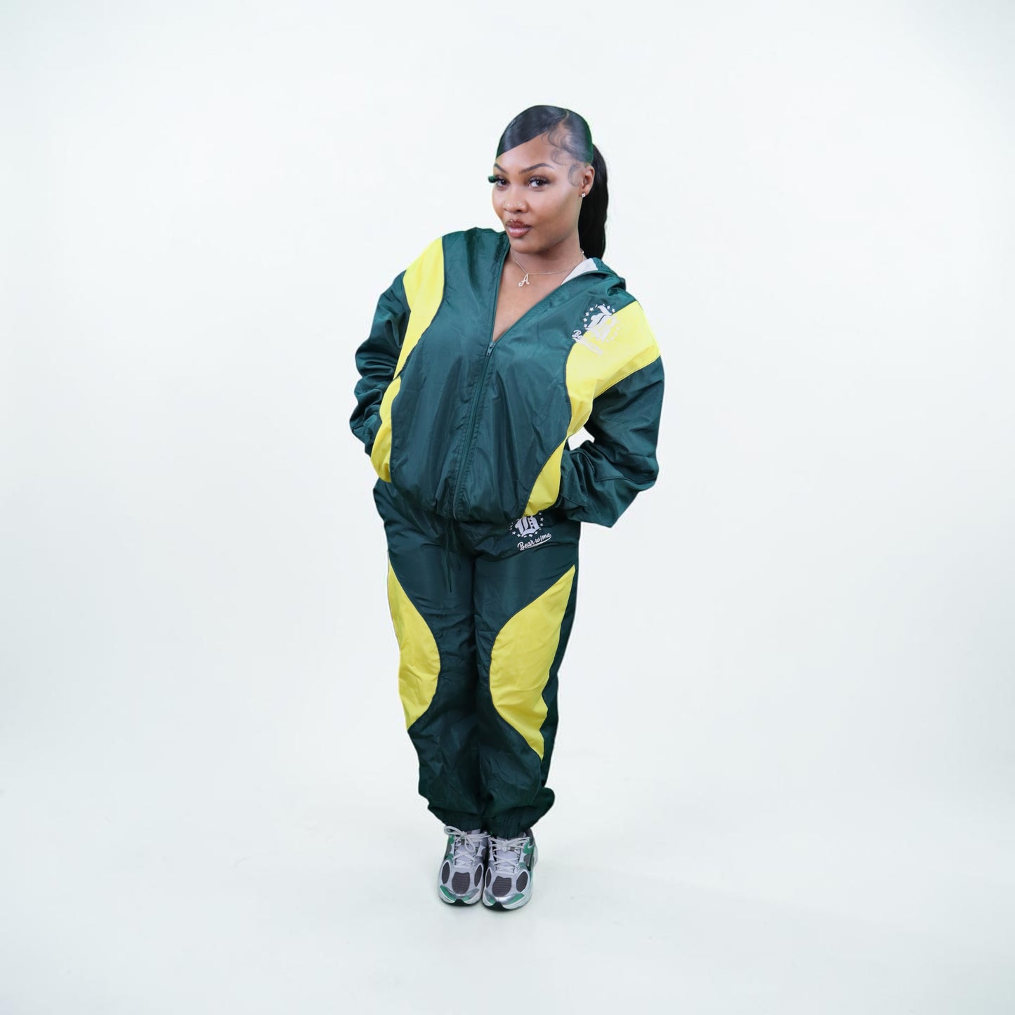 Green Windbreaker