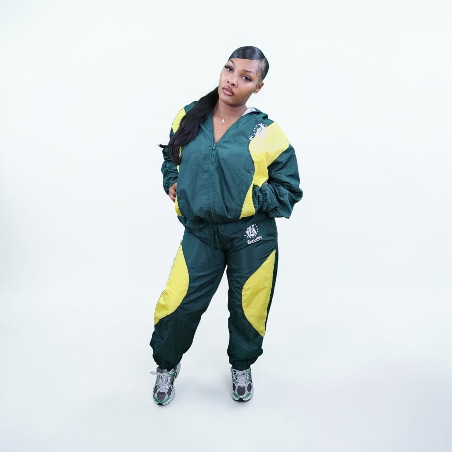 Green Windbreaker