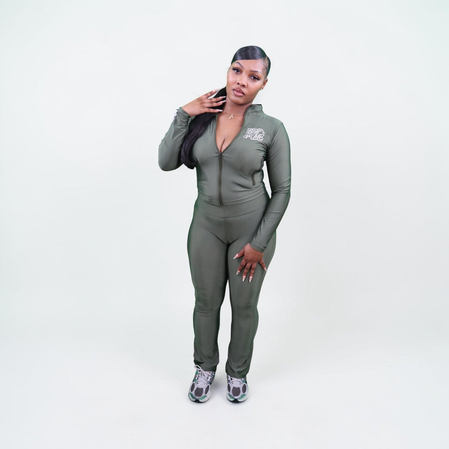 Green Spandex Set