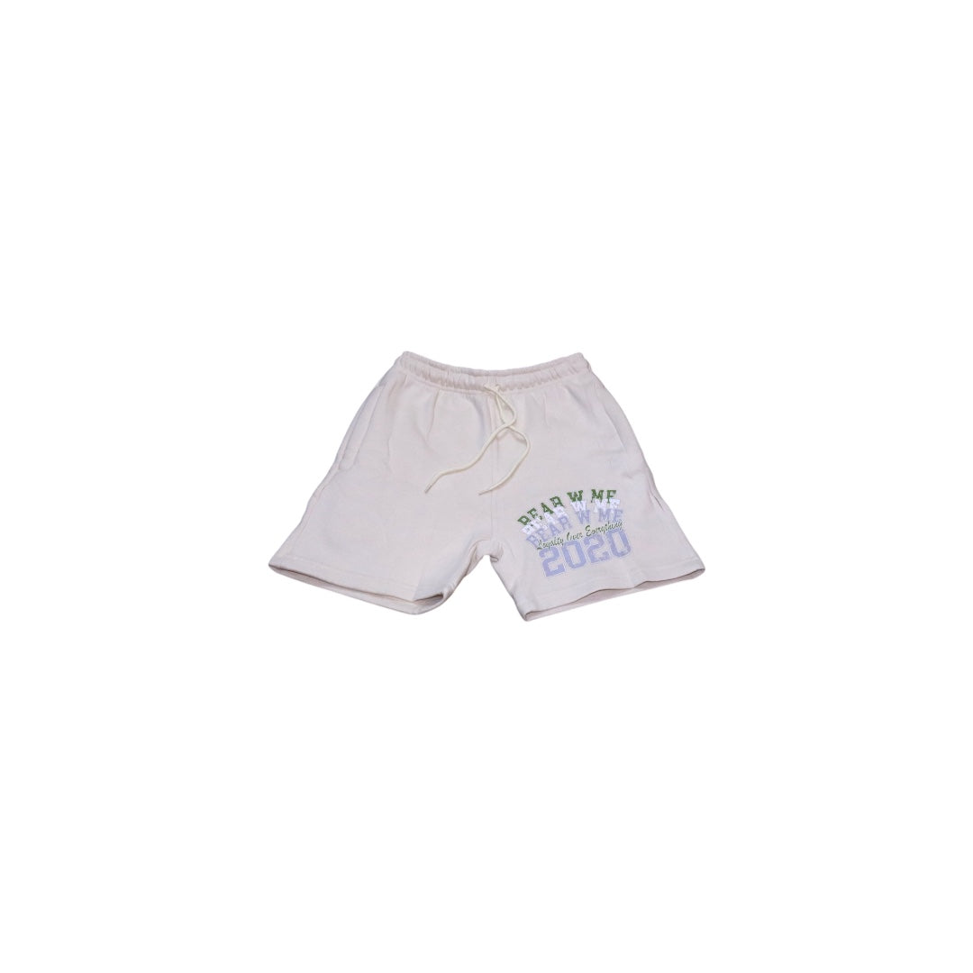 Cream Short Set